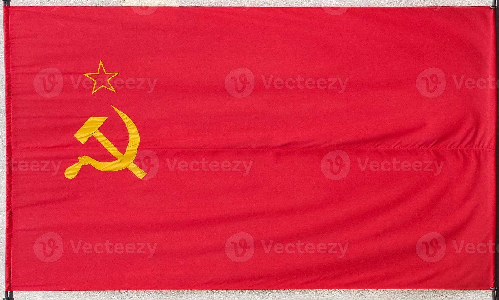 bandera de la unión soviética foto