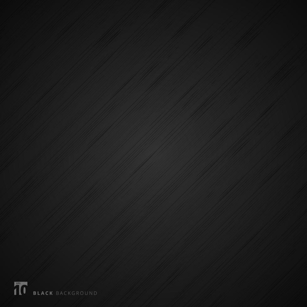 Black background and texture vector