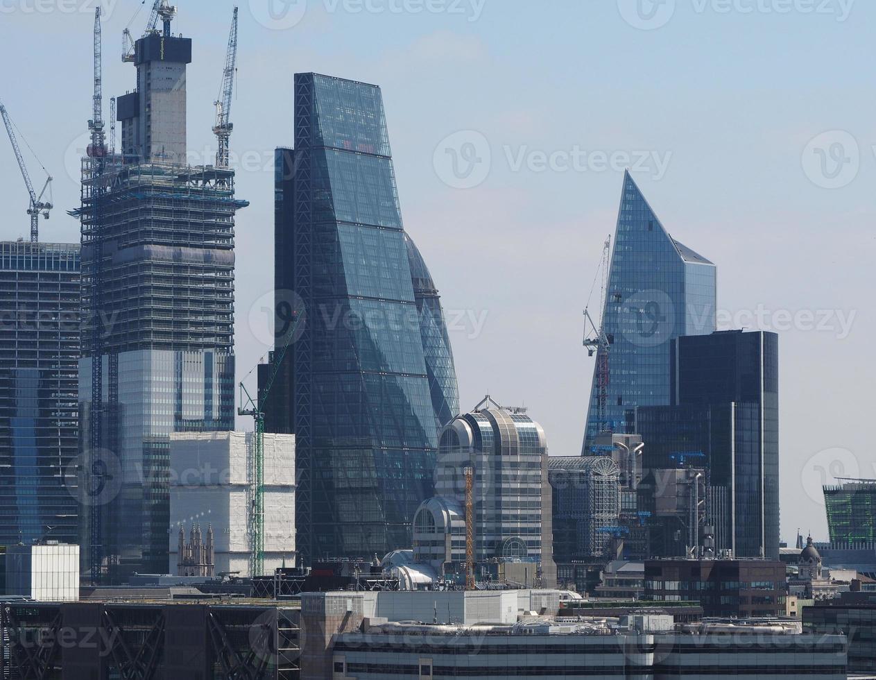 horizonte de la ciudad de londres foto