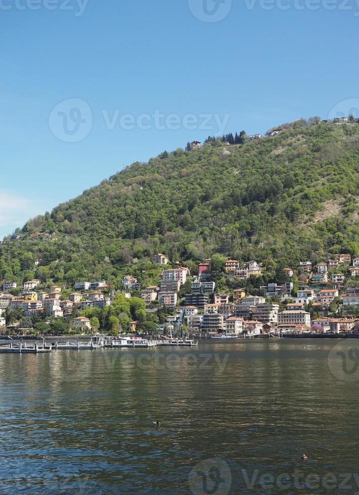 vista del lago como foto