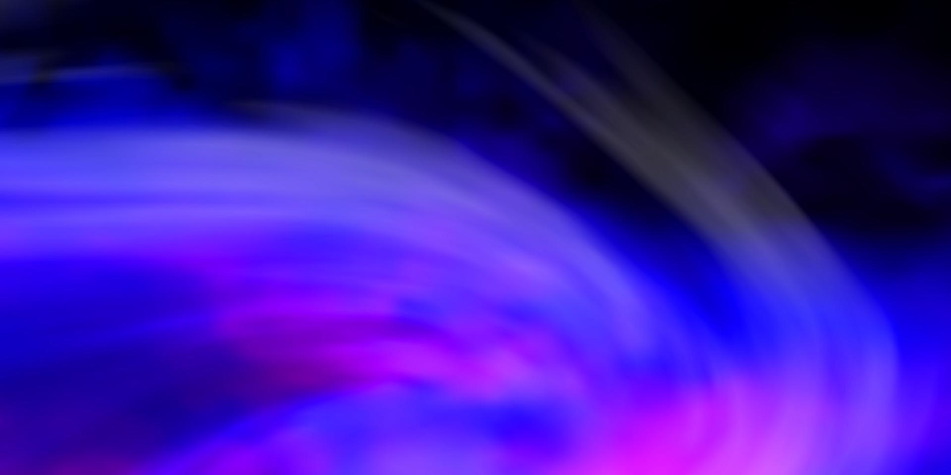 Dark Pink, Blue vector texture with cloudy sky.