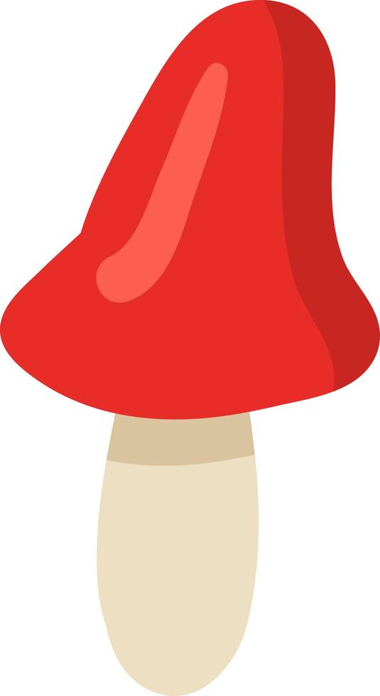 Mushroom autumn natural freshness nutrition vector