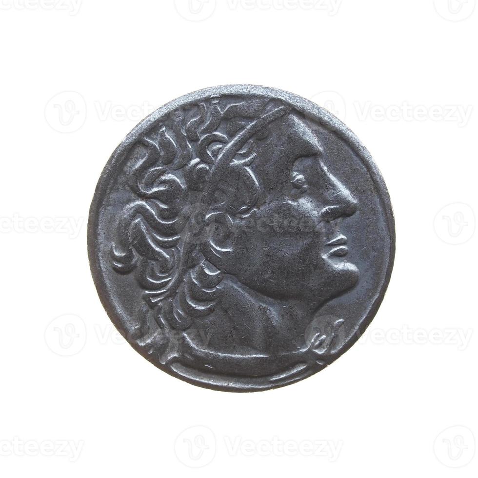 Ancient Greek coins photo