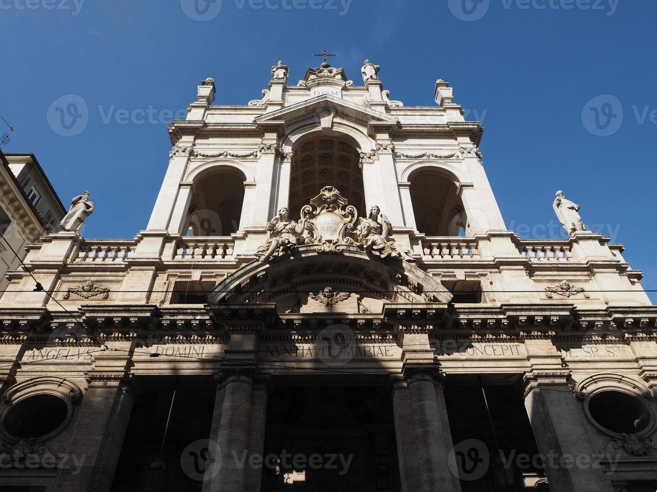 Iglesia SS Annunziata en Turín foto