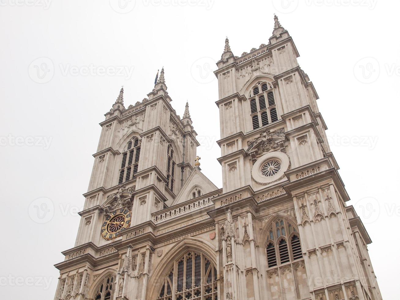 La iglesia de la abadía de Westminster en Londres foto