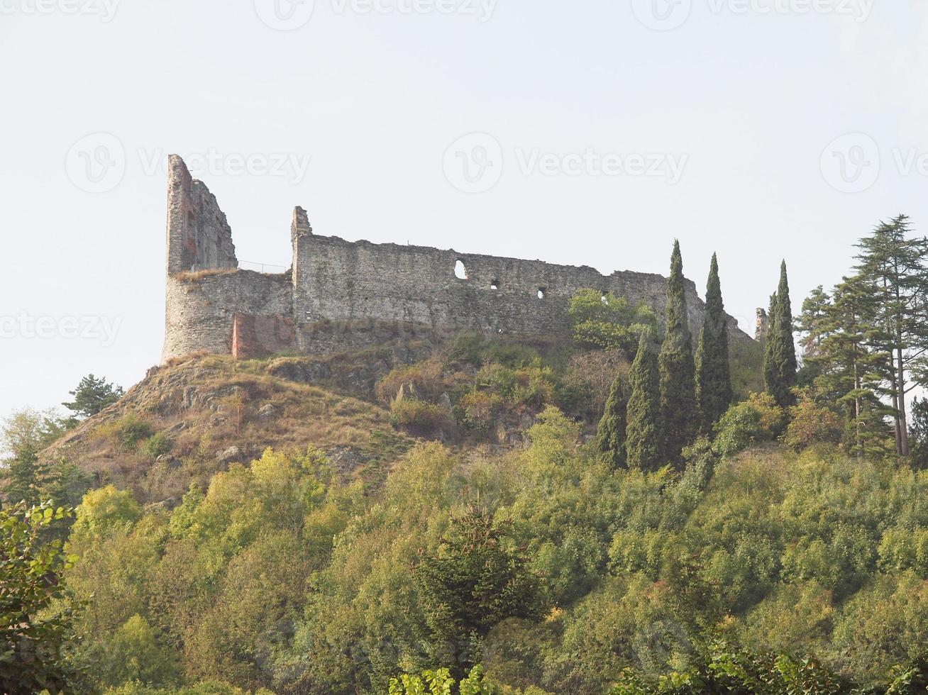 castillo de avigliana italia foto