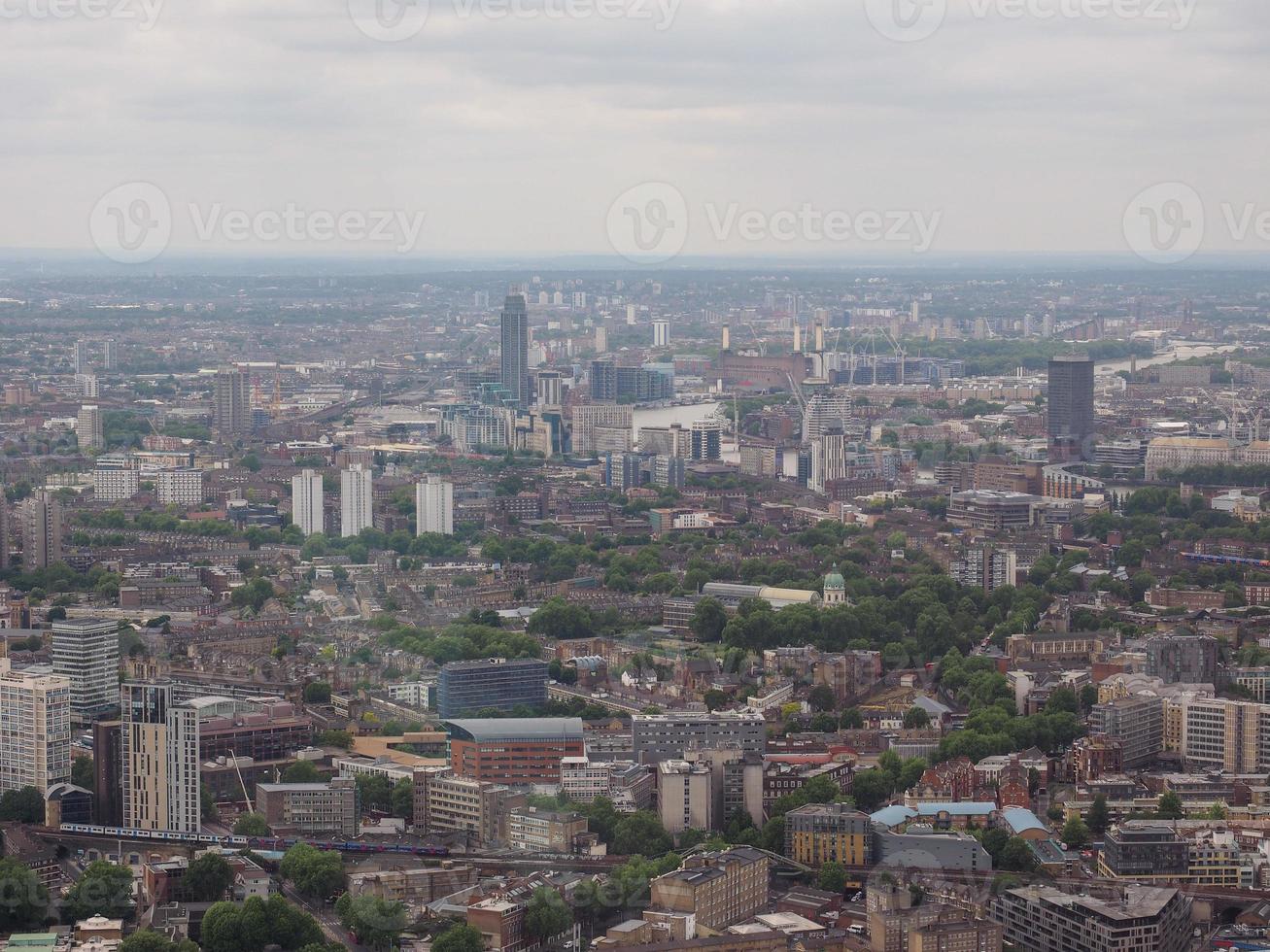 vista aerea de londres foto