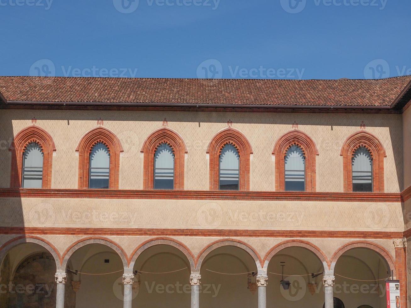 castello sforzesco milán foto