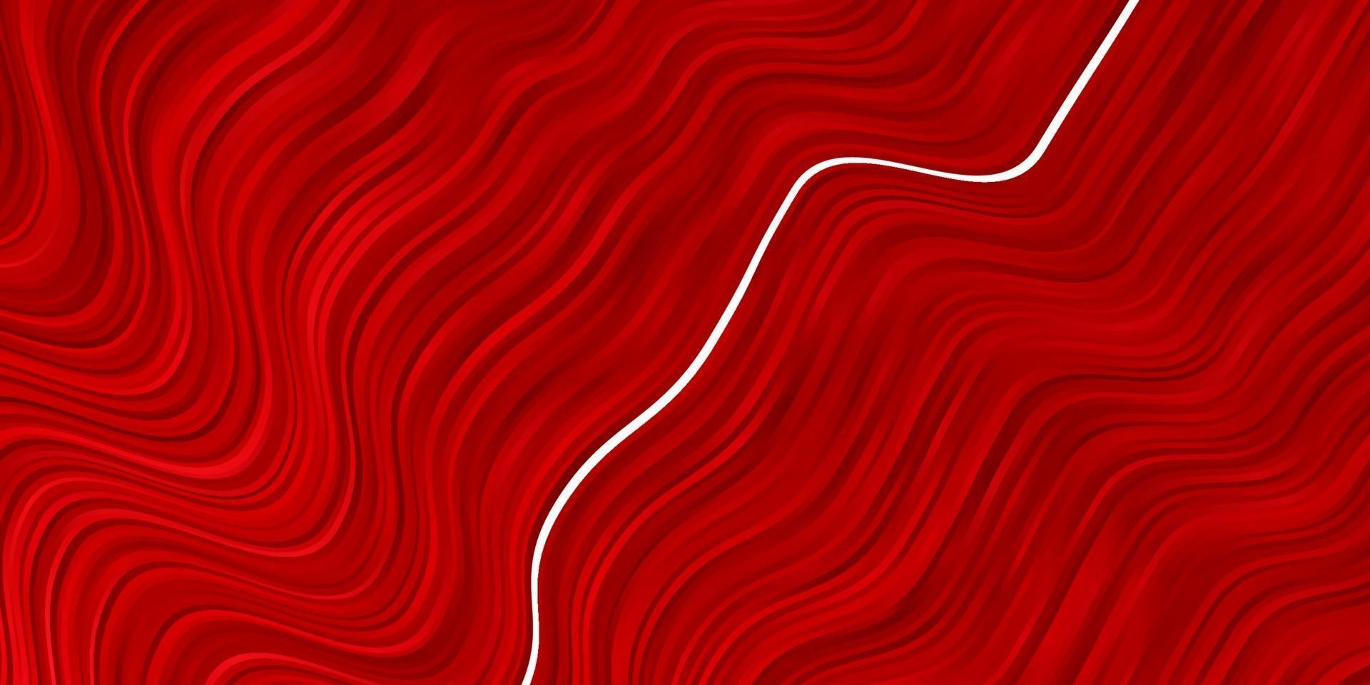 Light Red vector layout with curves.