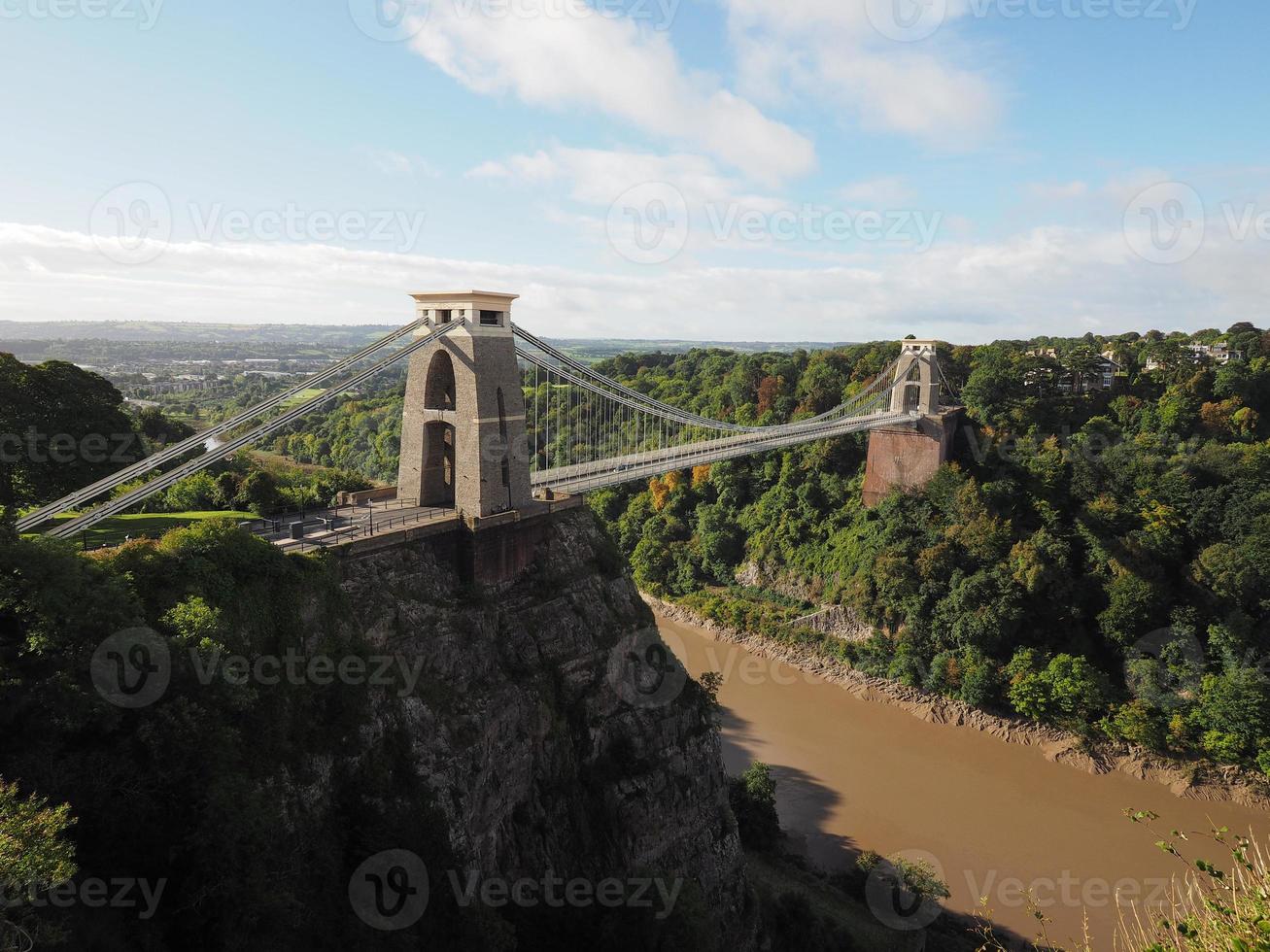 Puente colgante de Clifton en Bristol foto