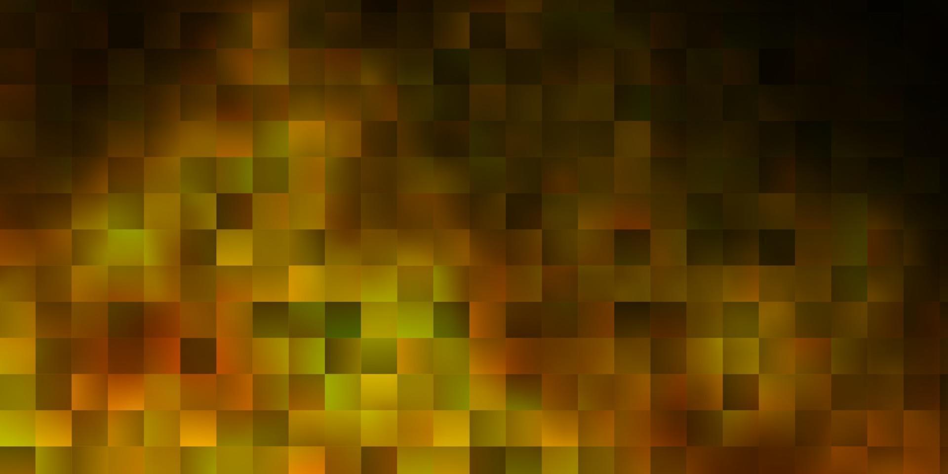 Dark Green, Yellow vector texture in rectangular style.