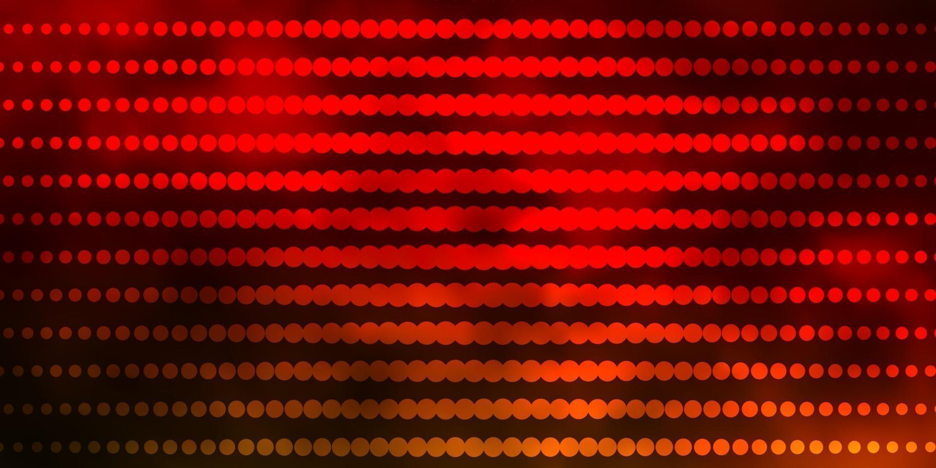 Dark Green, Yellow vector template with circles.