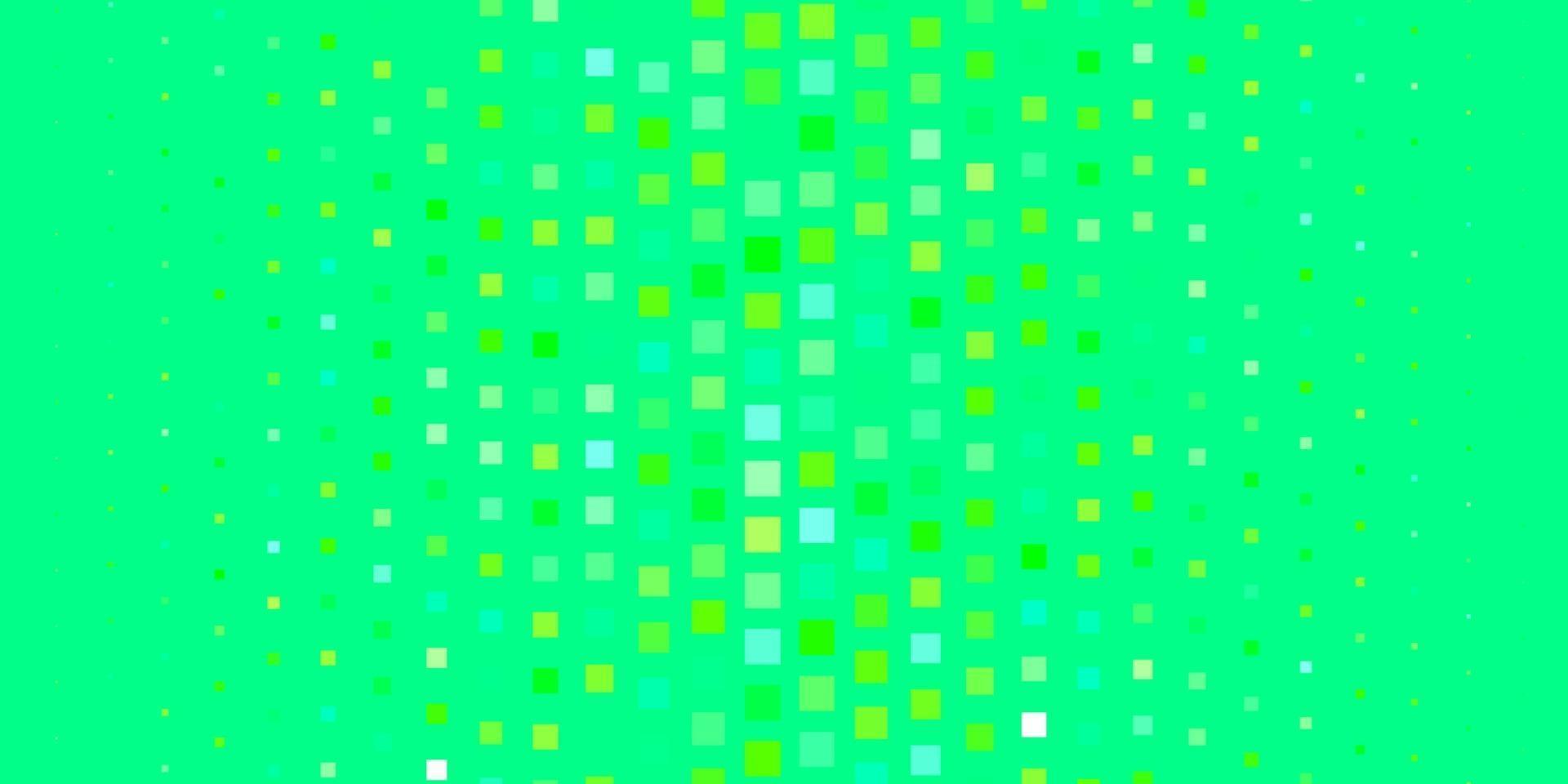 Light Green vector backdrop with rectangles.