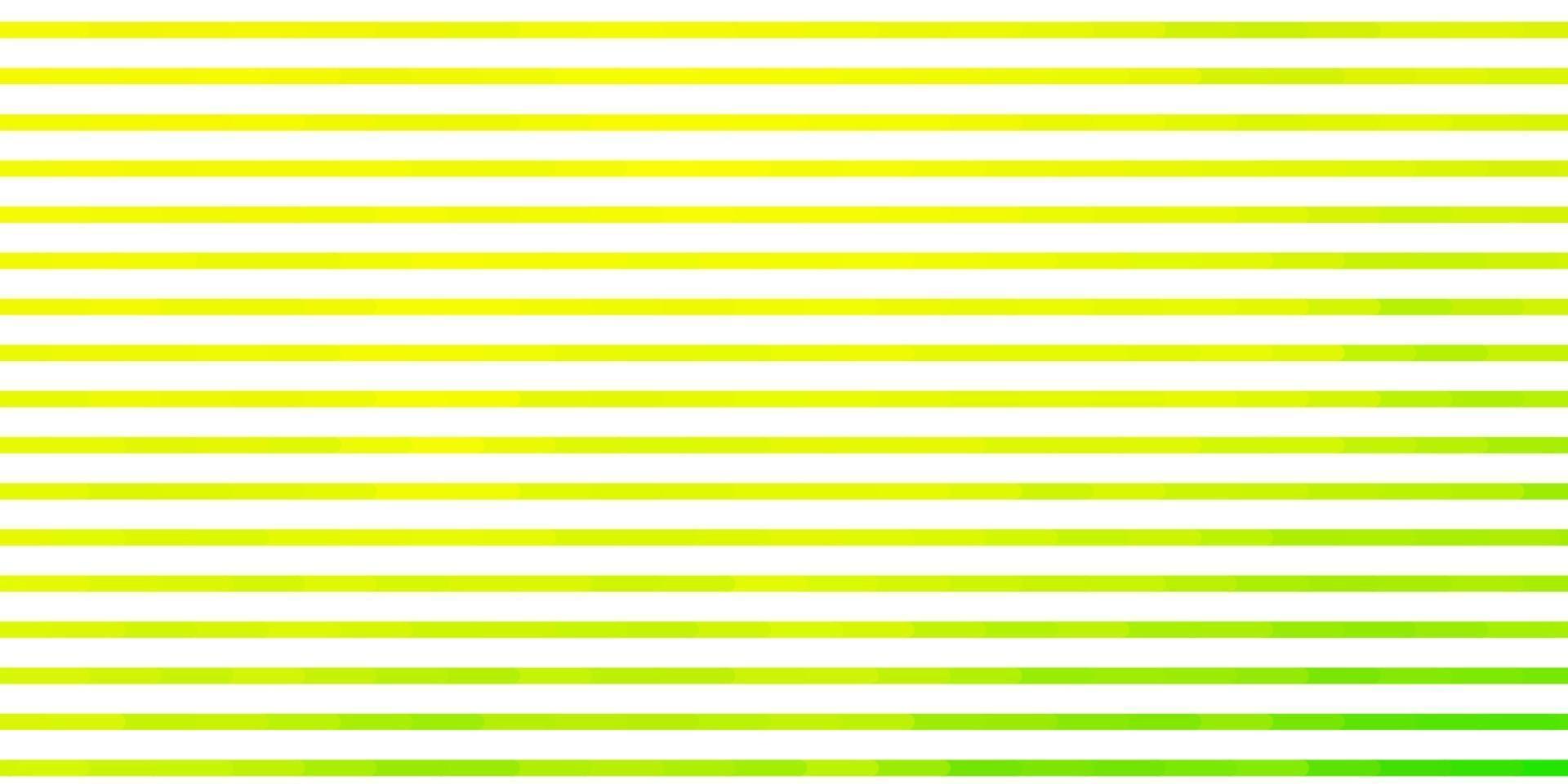 textura de vector verde claro, amarillo con líneas.