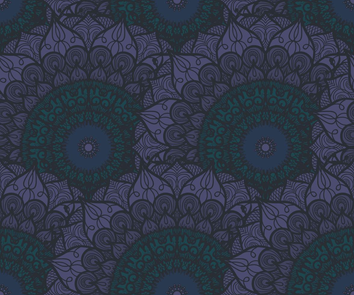 Mandala Seamless Pattern vector