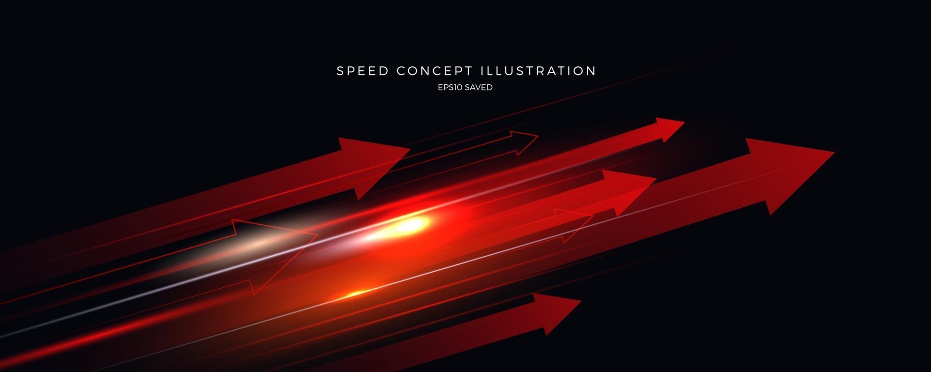 speed concept illustration, fast background vector