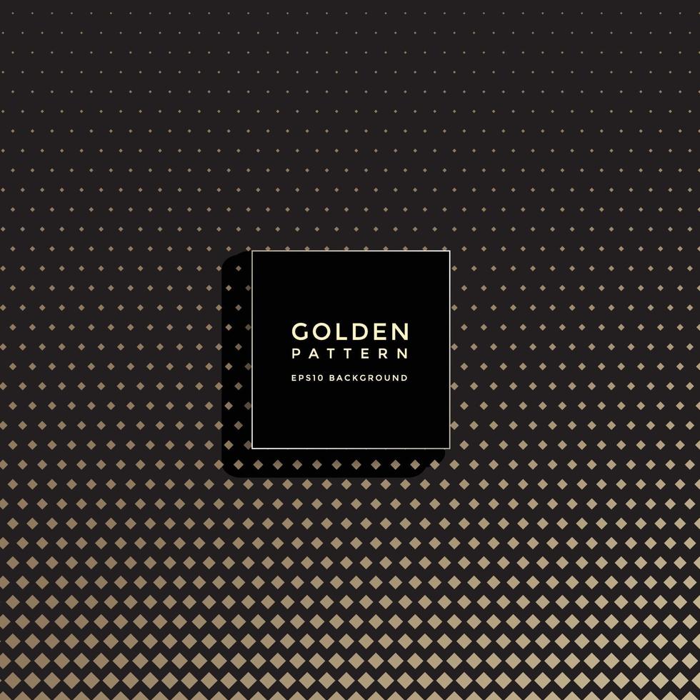 Luxury golden geometric pattern, abstract pattern background vector