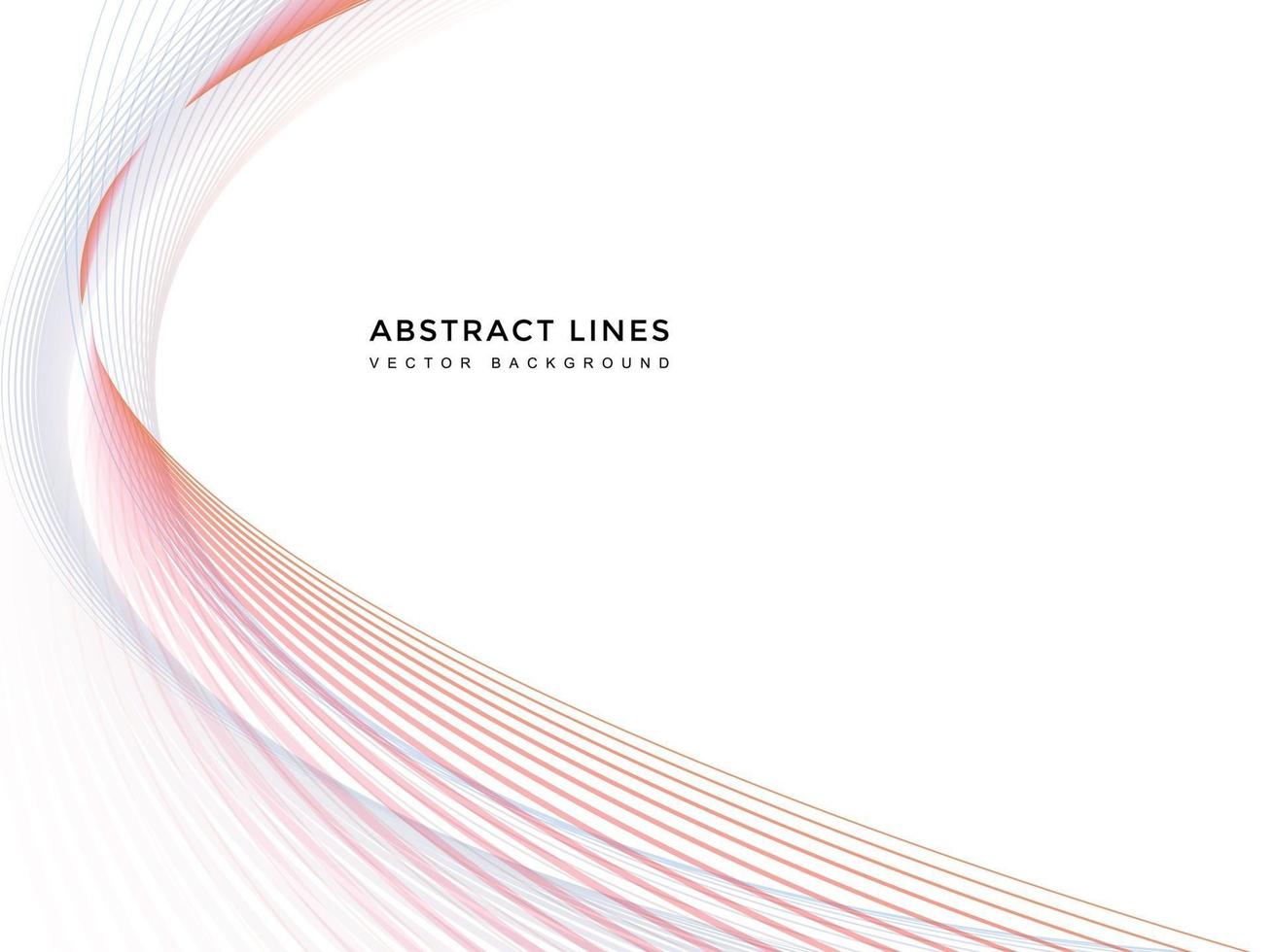abstract line background vector