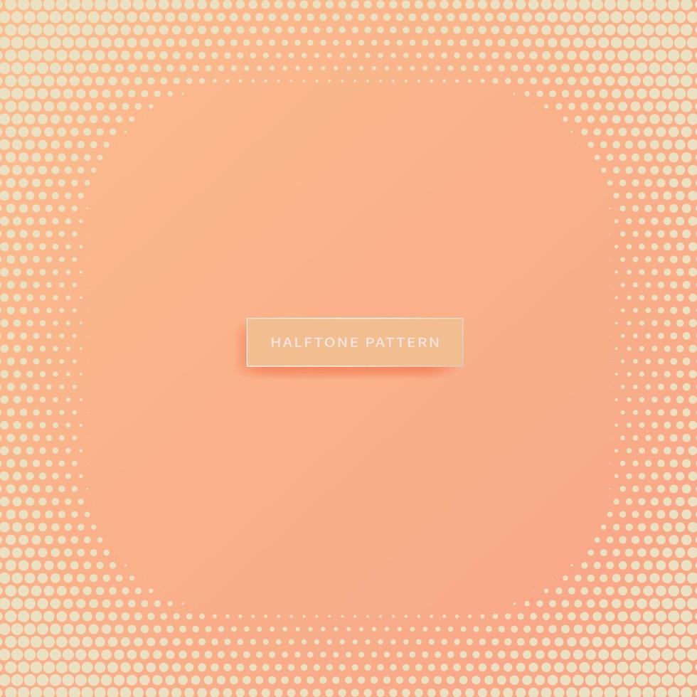 Halftone pattern, abstract background vector