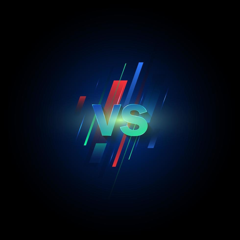 Modern versus background with luxury style. Challenge composition vector