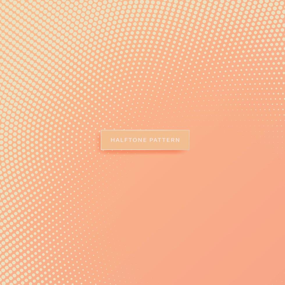 Halftone pattern, abstract background vector