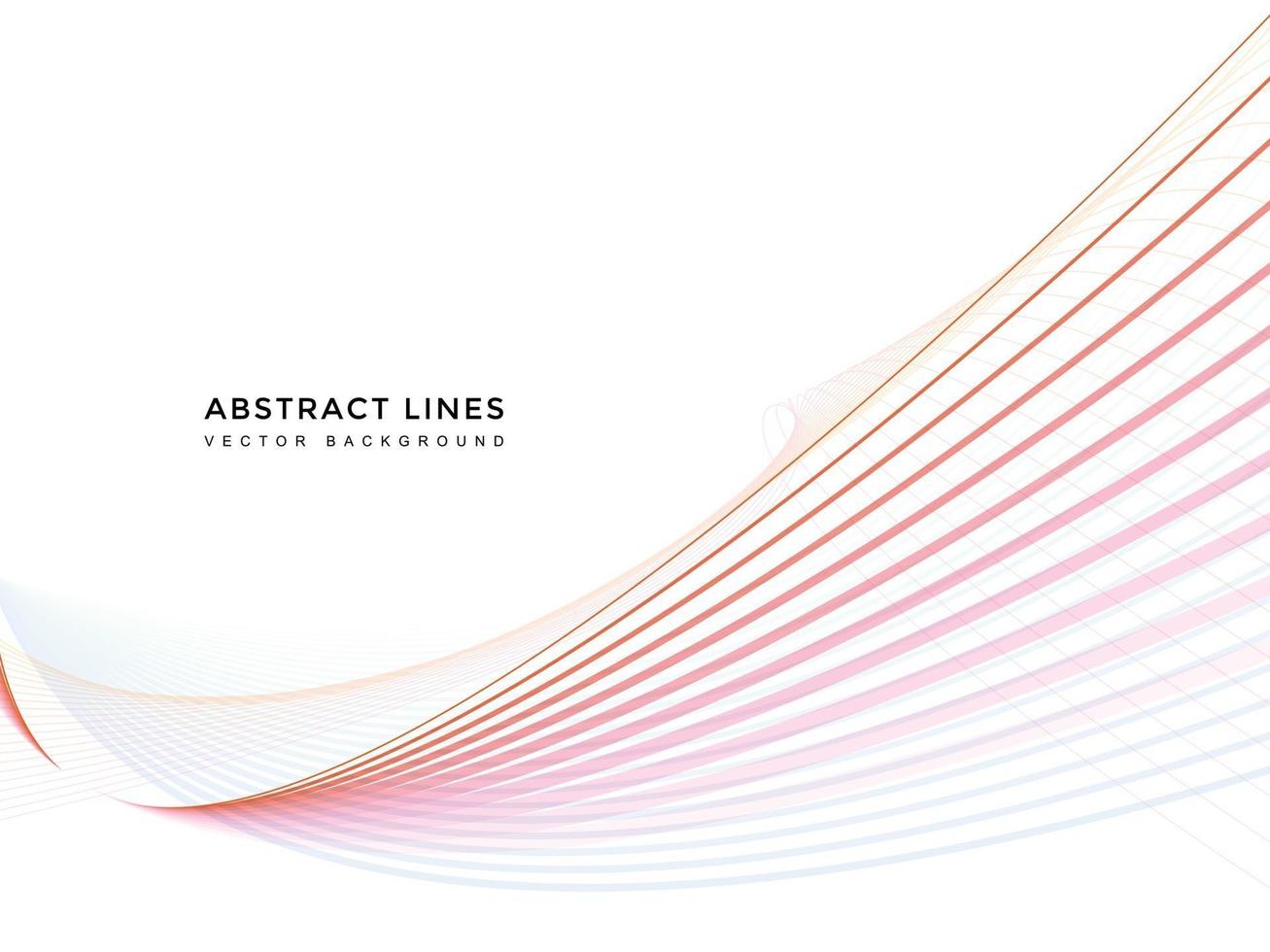 abstract line background vector