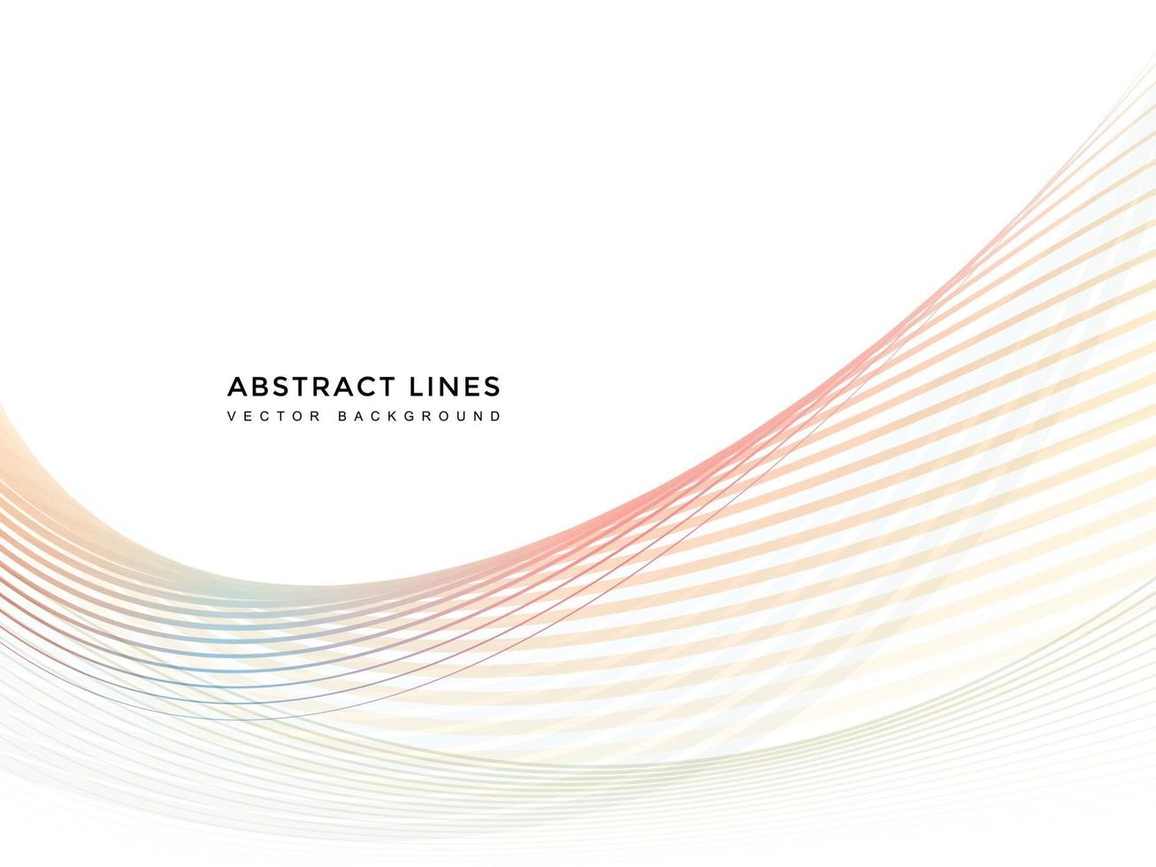 abstract line background vector
