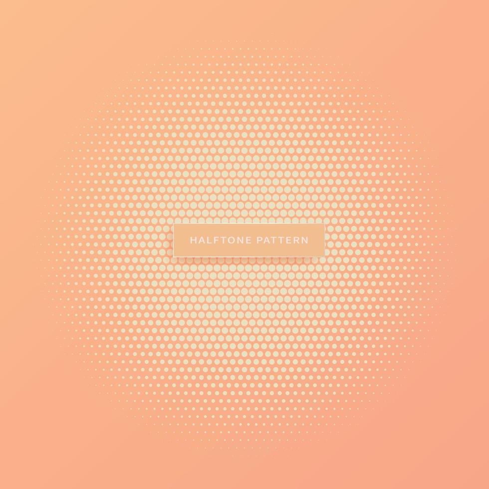 Halftone pattern, abstract background vector