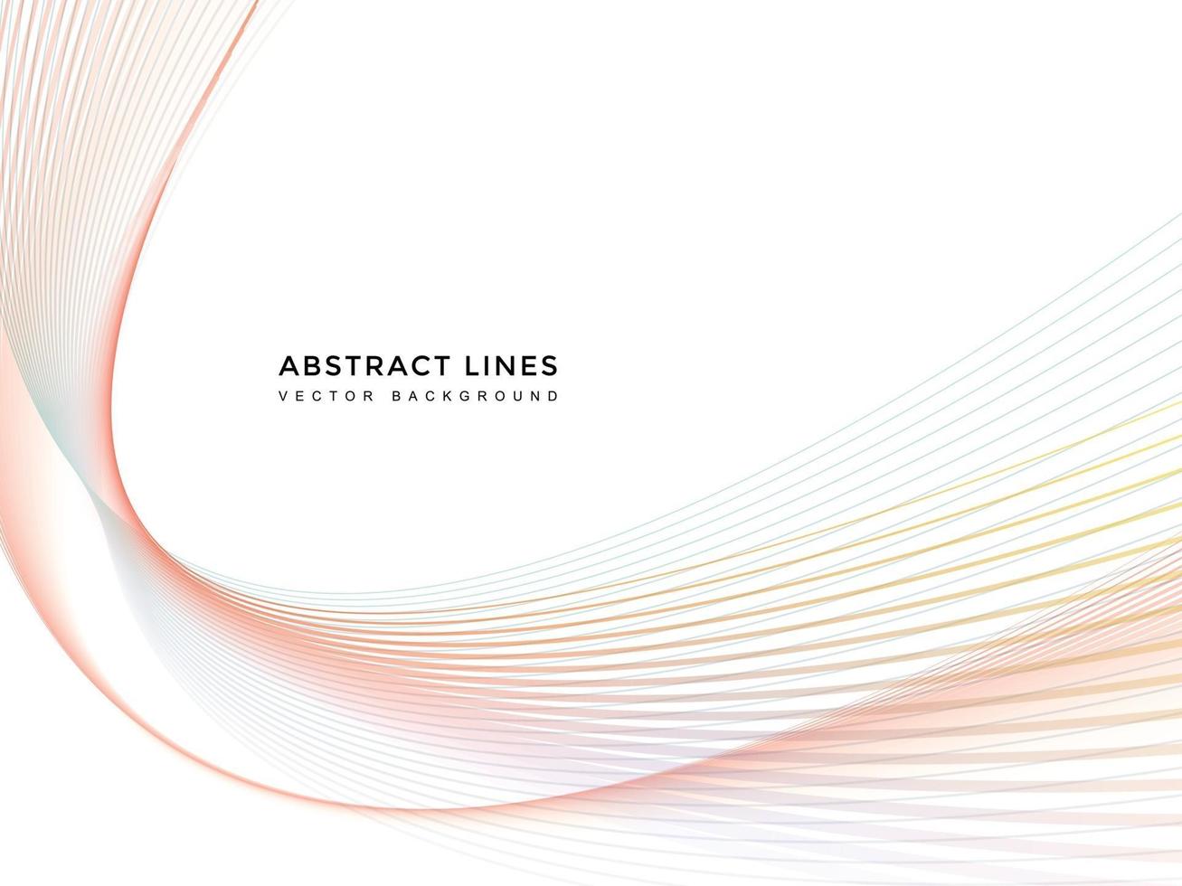 abstract line background vector