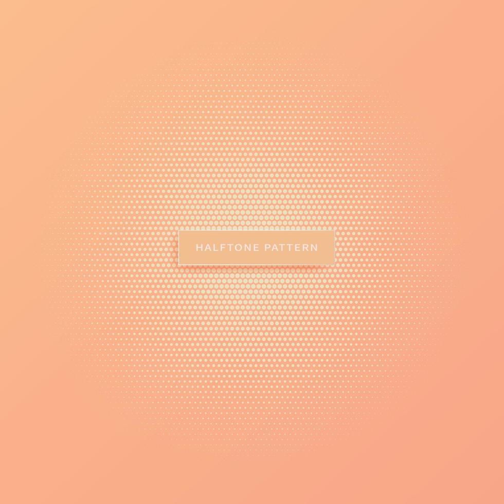 Halftone pattern, abstract background vector