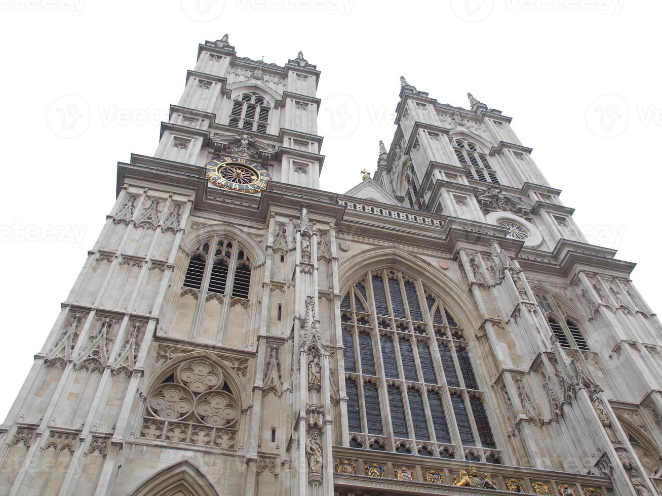 La iglesia de la abadía de Westminster en Londres foto