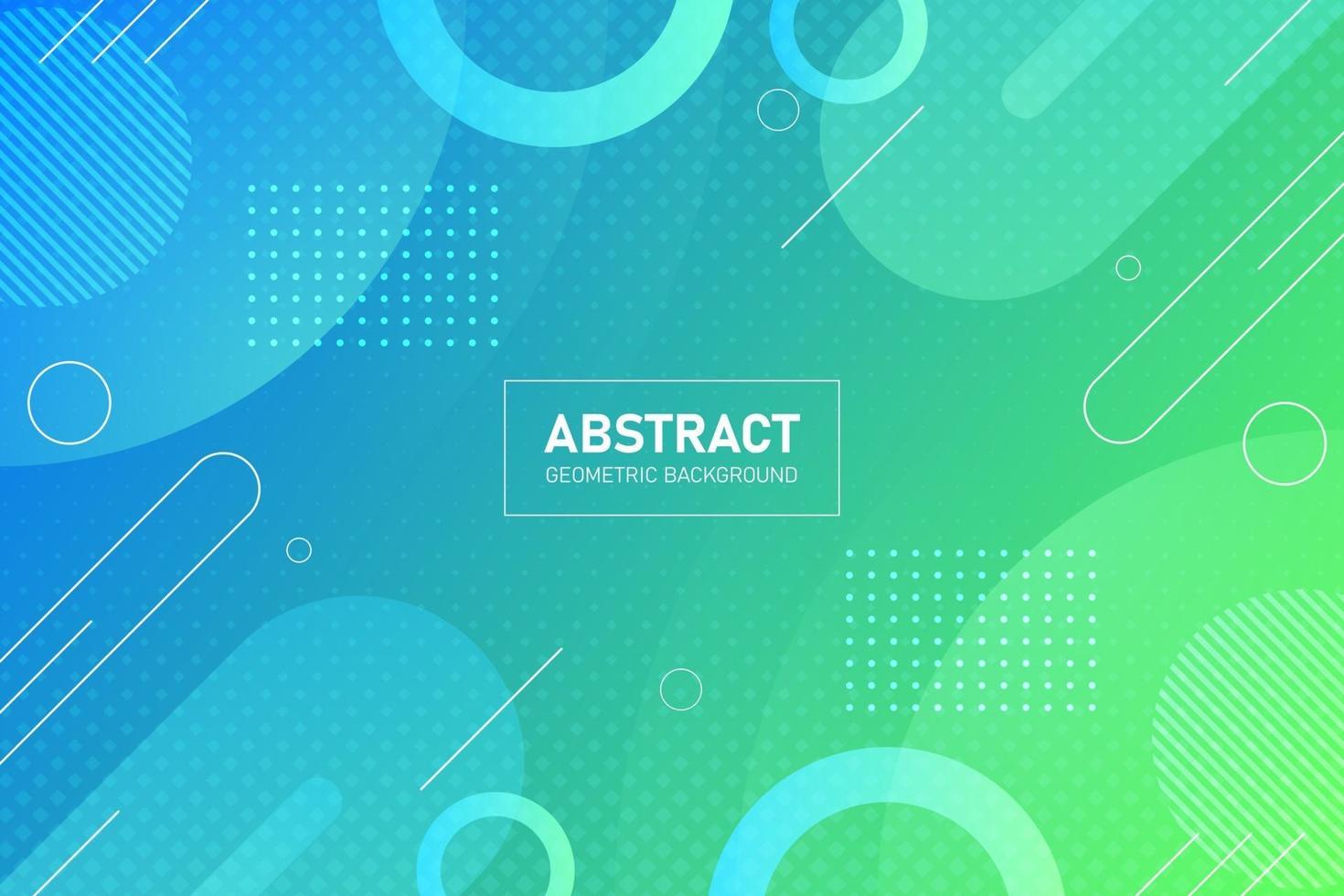 abstract geometric shapes composition background. vector