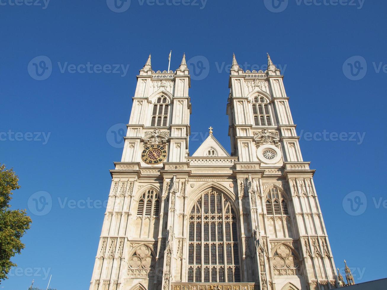 La iglesia de la abadía de Westminster en Londres foto