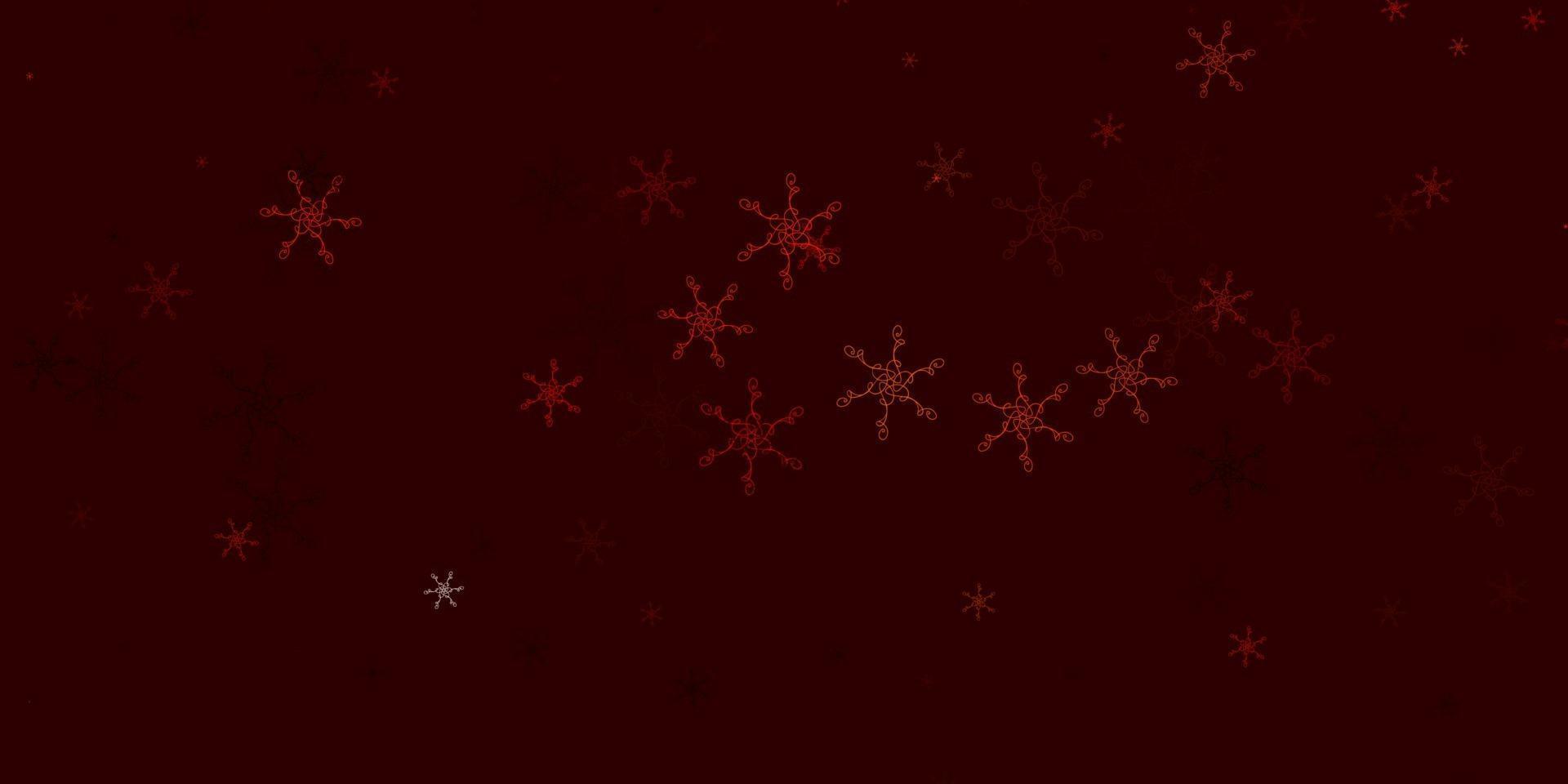 Light Red, Yellow vector background with bows.