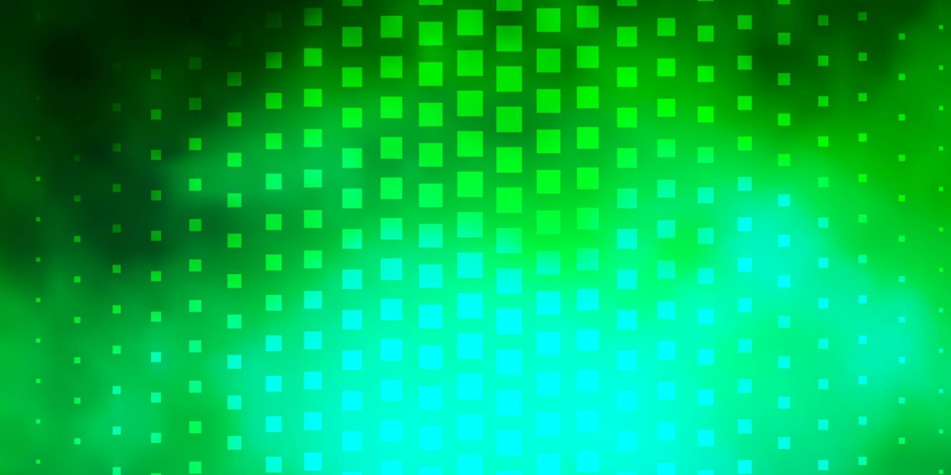 Light Green vector background with rectangles.