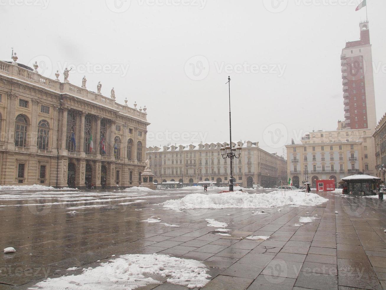 piazza castello, turín foto