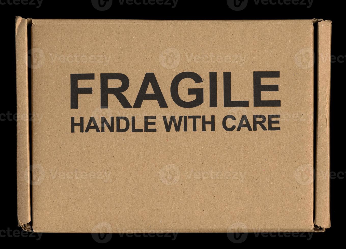 Fragile handle with care label tag photo