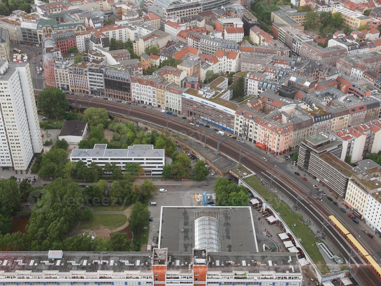 vista aérea de berlín foto