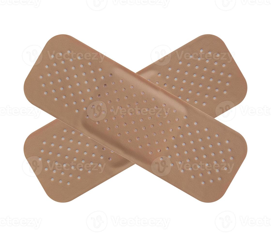 Adhesive bandage isolated photo