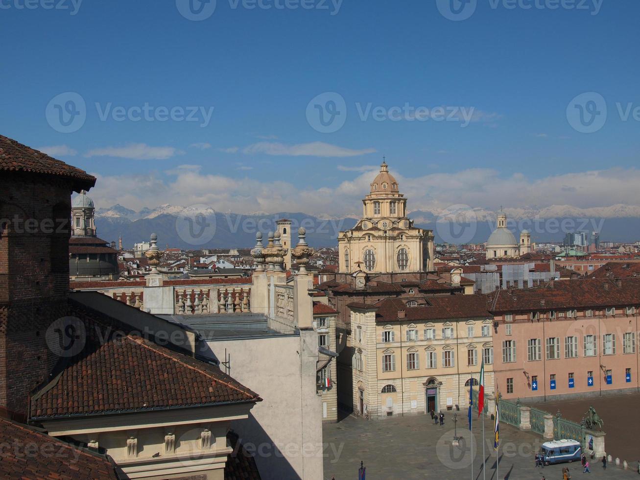 piazza castello, turín foto