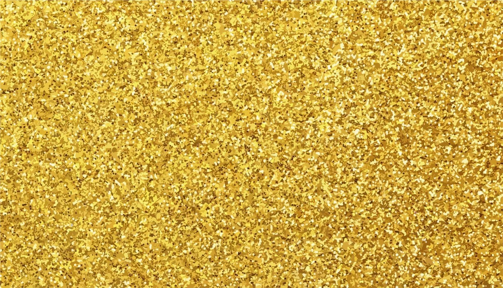 Golden glitter style effect background vector