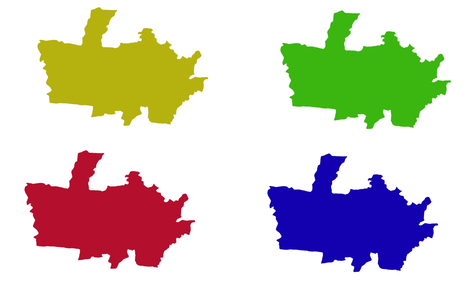 silhouette map of Depok City in Indonesia 3165152 Vector Art at Vecteezy