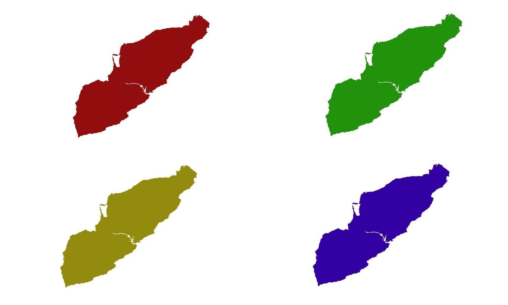 silueta de mapa de la ciudad de visakhapatnam en india vector