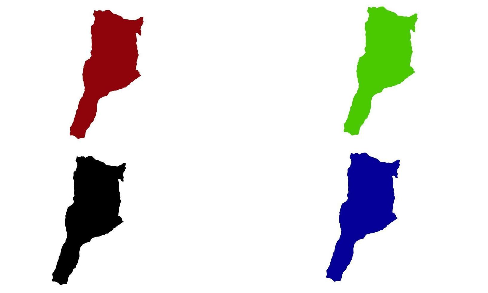 silueta de mapa de la ciudad de moyale en kenia vector