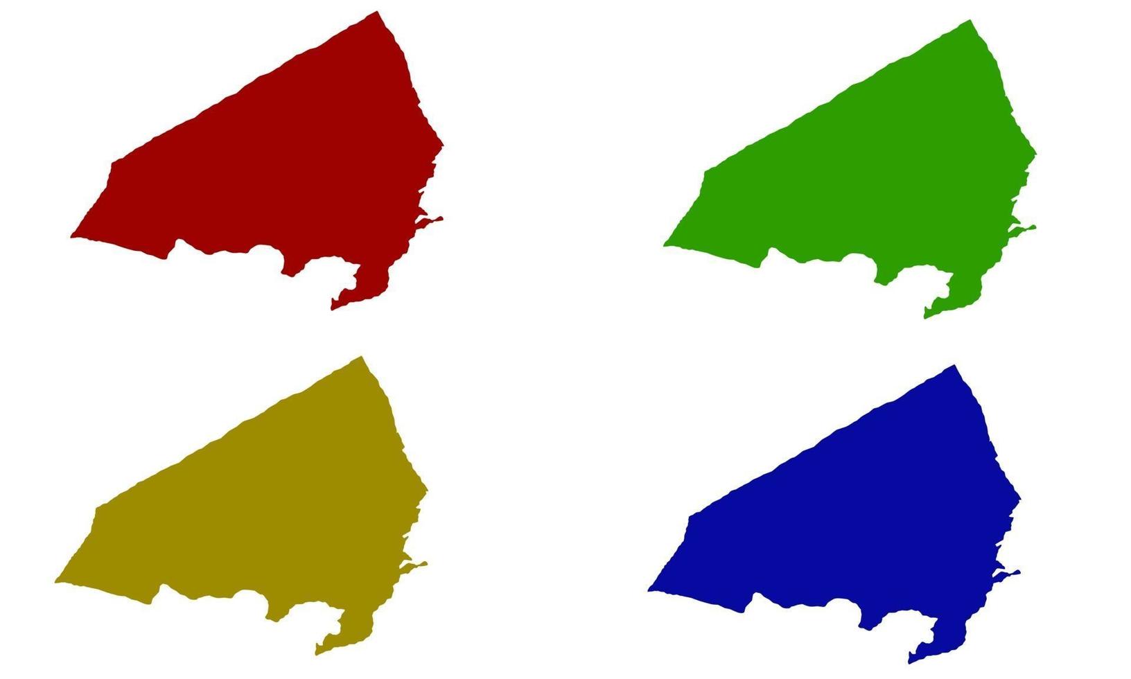 Malindi city map silhouette in kenya vector