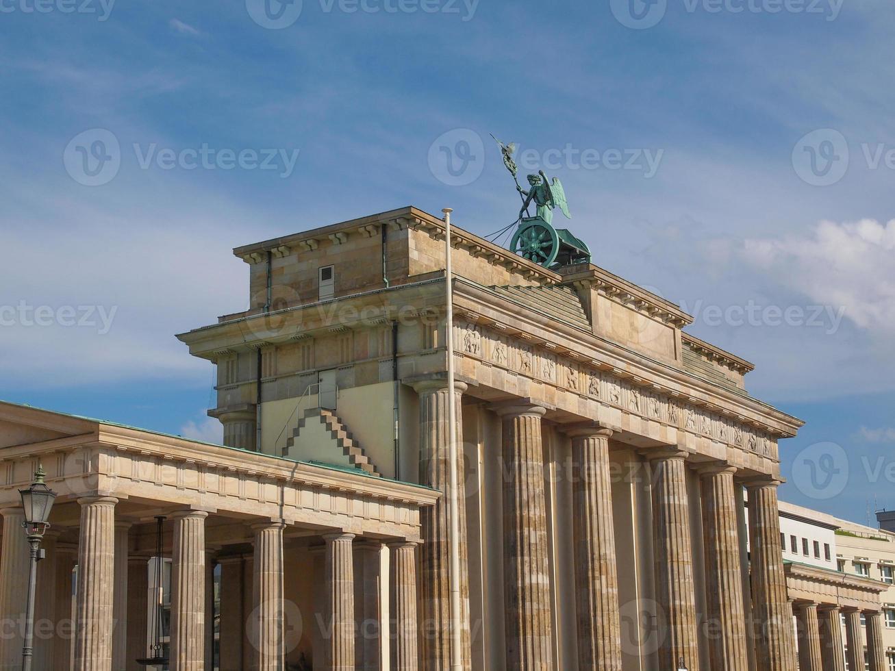 brandenburger tor berlin foto