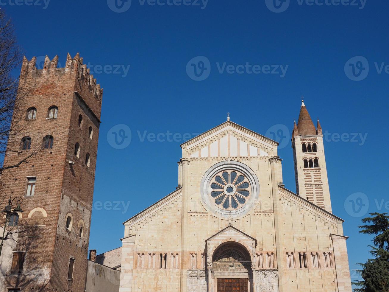 San Zeno basilica in Verona photo