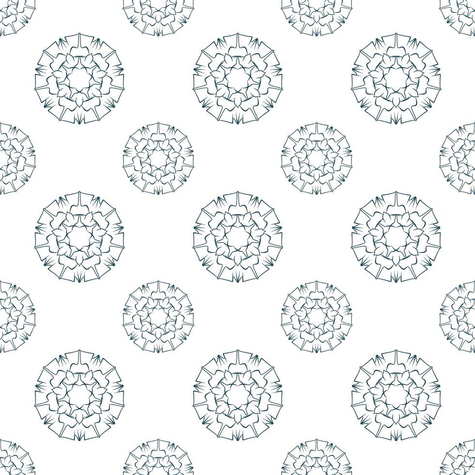 Hand drawn repeat pattern, seamless repeat pattern. vector