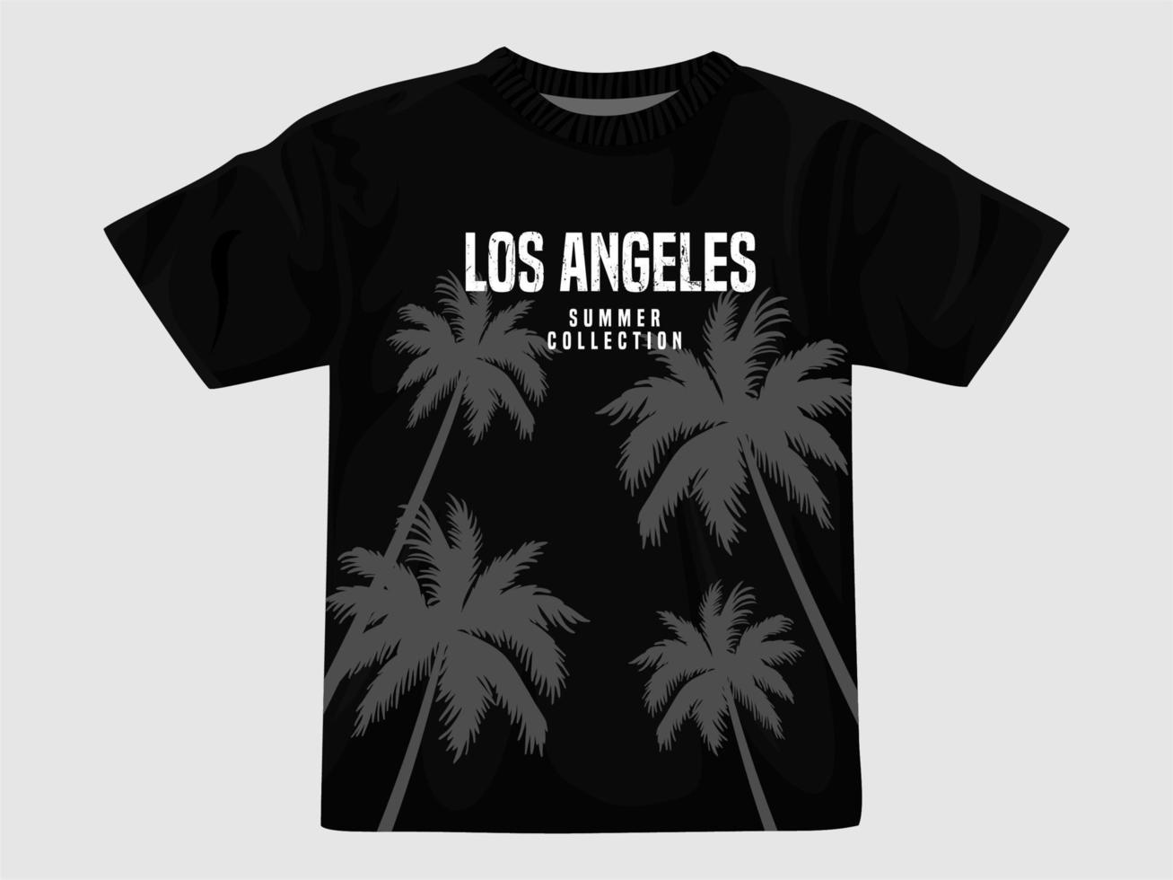 Los angeles summer collection... vector