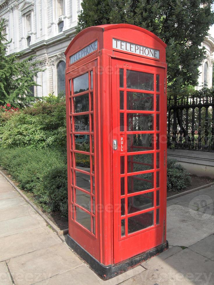 London telephone box photo